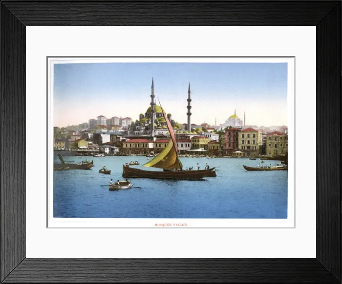 Framed Print : The Yeni Cami ( New Mosque of the Valide Sultan ), Istanbul Framed Print : The Yeni Cami ( New Mosque of the Valide Sultan ), Istanbul