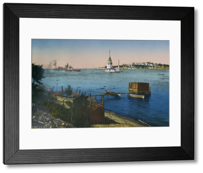Framed Print : Leanders Tower - Constantinople, Turkey Framed Print : Leanders Tower - Constantinople, Turkey