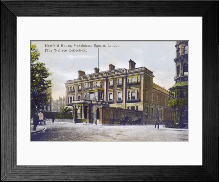 Framed Print : Hertford House, Manchester Sq, London - Wallace Collection Framed Print : Hertford House, Manchester Sq, London - Wallace Collection