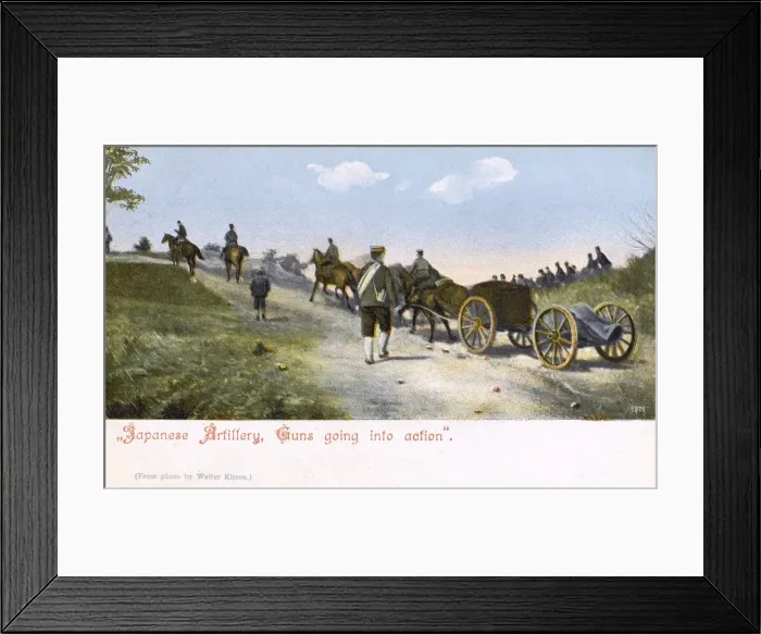 Framed Print : Russo-Japanese War - tussle over the map Framed Print : Russo-Japanese War - tussle over the map