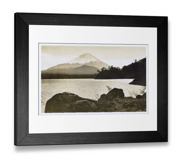 Framed Print : Mount Fuji, Japan - with view over lake Hakone Framed Print : Mount Fuji, Japan - with view over lake Hakone