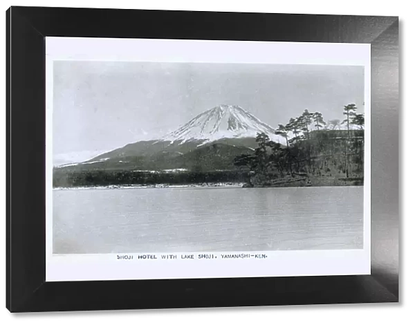 Mount Fuji, Japan - Shoji Hotel with Lake Shoji