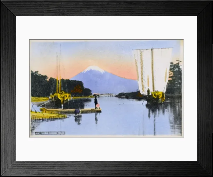 Framed Print : Mount Fuji, Japan - from Tagonoura (Takaido) Framed Print : Mount Fuji, Japan - from Tagonoura (Takaido)