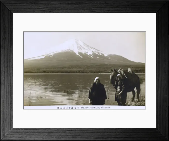 Framed Print : Mount Fuji, Japan - from Lake Yamanaka Framed Print : Mount Fuji, Japan - from Lake Yamanaka