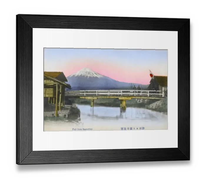 Framed Print : Mount Fuji, Japan - from the Suzu River Framed Print : Mount Fuji, Japan - from the Suzu River
