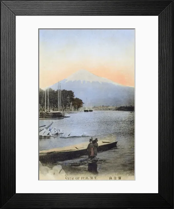 Framed Print : Mount Fuji, Japan - from Tagonoura (Takaido) Framed Print : Mount Fuji, Japan - from Tagonoura (Takaido)