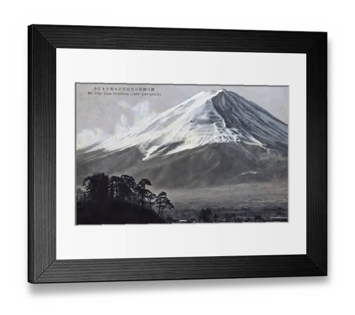 Framed Print : Mount Fuji, Japan - from Unoshima (Lake Kawaguchi) Framed Print : Mount Fuji, Japan - from Unoshima (Lake Kawaguchi)