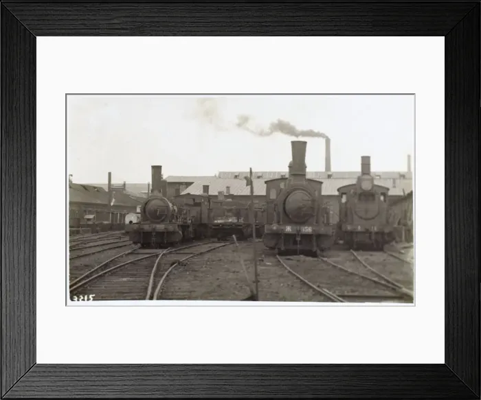 Framed Print : Baku, Azerbaijan - Locomotive Shed Framed Print : Baku, Azerbaijan - Locomotive Shed