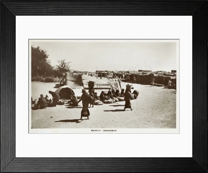 Framed Print : The Market, Omdurman, Sudan, Africa Framed Print : The Market, Omdurman, Sudan, Africa
