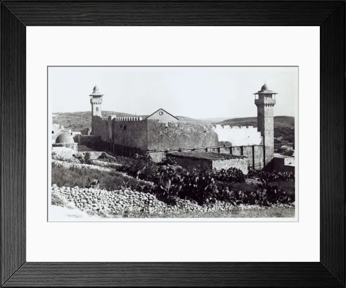 Framed Print : Ibrahimi Mosque at Machpelah, Hebron, West Bank, Palestine Framed Print : Ibrahimi Mosque at Machpelah, Hebron, West Bank, Palestine
