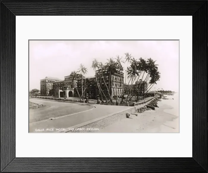 Framed Print : Sri Lanka - Galle - Galle Face Hotel Framed Print : Sri Lanka - Galle - Galle Face Hotel
