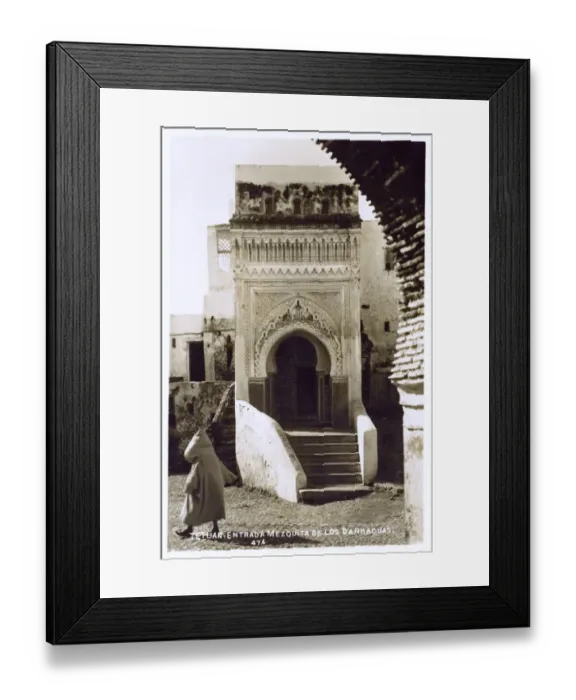 Framed Print : Tetuan - Morocco - Zauia of the Darkauas Sanctuary Framed Print : Tetuan - Morocco - Zauia of the Darkauas Sanctuary