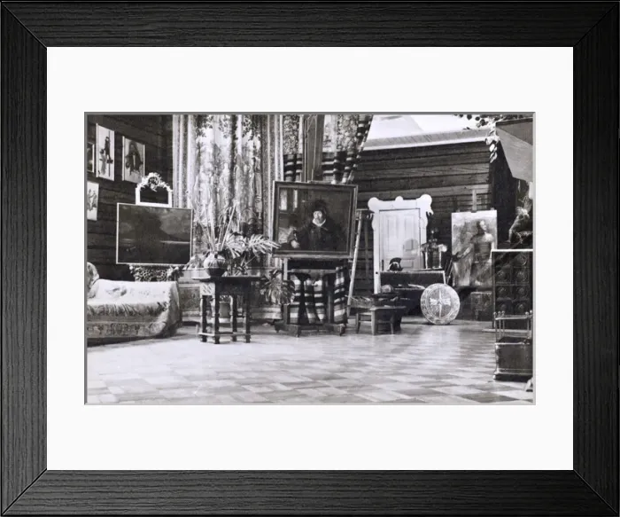 Framed Print : I. E. Repins Studio, Penaty Memorial Estate, Repino Framed Print : I. E. Repins Studio, Penaty Memorial Estate, Repino