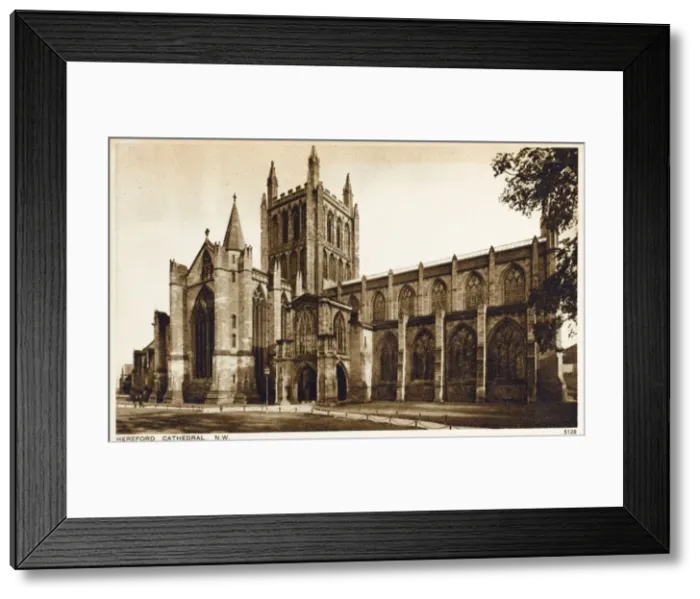 Framed Print : Hereford Cathedral, Hereford Framed Print : Hereford Cathedral, Hereford