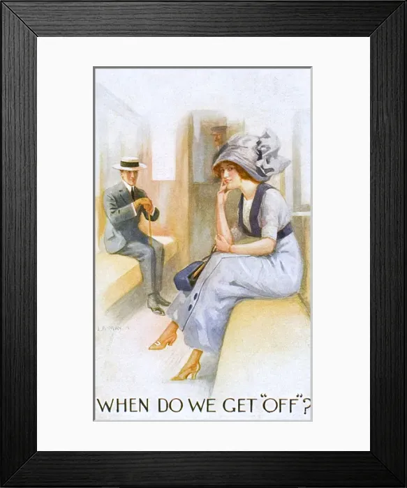 Framed Print : When do we get Off ? Framed Print : When do we get Off ?