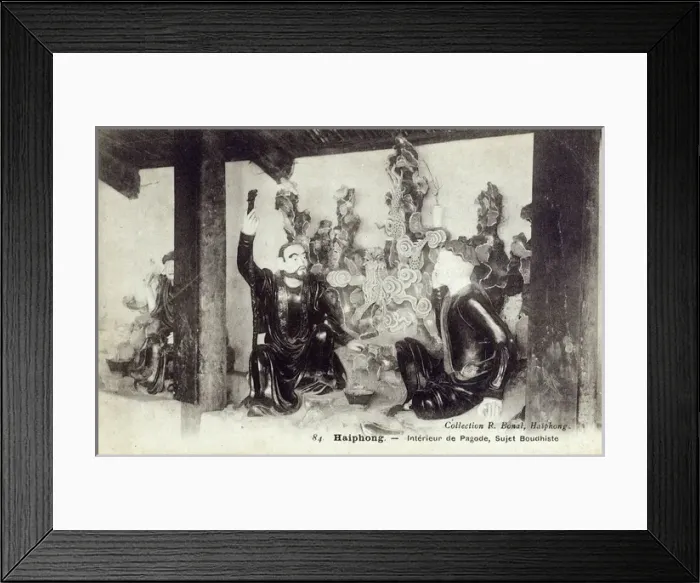 Framed Print : Vietnam - Hai Phong - Interior of the Buddhist Temple Framed Print : Vietnam - Hai Phong - Interior of the Buddhist Temple