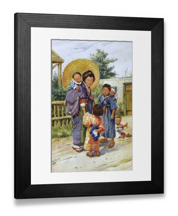 Framed Print : Japan - The Flower Festival Framed Print : Japan - The Flower Festival