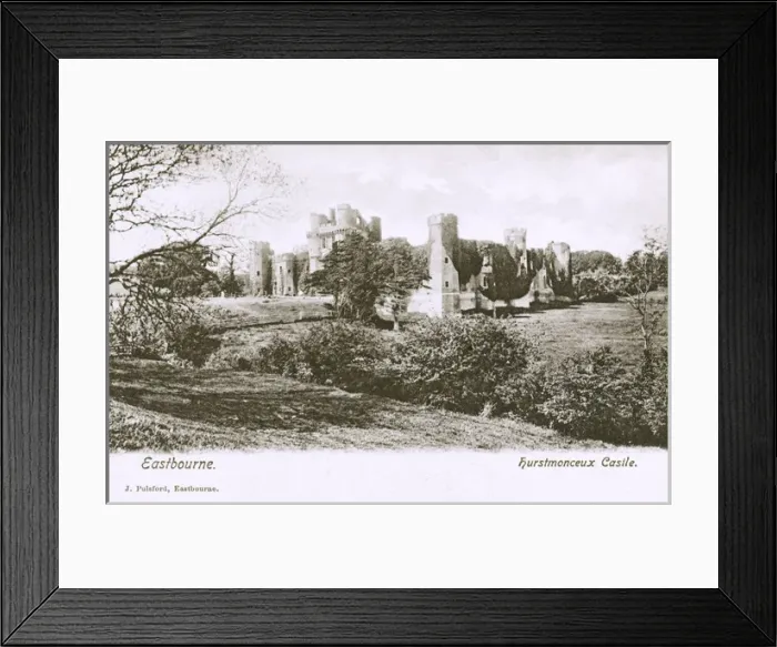 Framed Print : Herstmonceux Castle - Eastbourne - East Sussex Framed Print : Herstmonceux Castle - Eastbourne - East Sussex