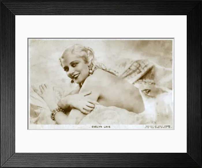 Framed Print : Evelyn Laye - English dancer and actress Framed Print : Evelyn Laye - English dancer and actress