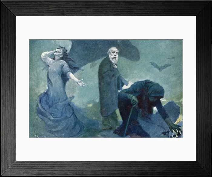 Framed Print : Departure of Genius by E Kosa - Death of Jaroslav Vrchlicky Framed Print : Departure of Genius by E Kosa - Death of Jaroslav Vrchlicky