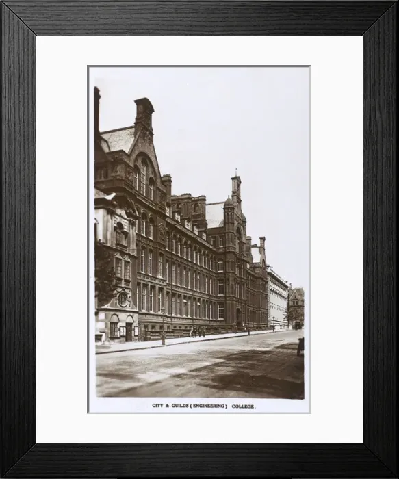 Framed Print : City and Guilds Engineering College Building, London Framed Print : City and Guilds Engineering College Building, London