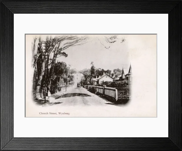 Framed Print : South Africa - Church Street, Wynberg Framed Print : South Africa - Church Street, Wynberg