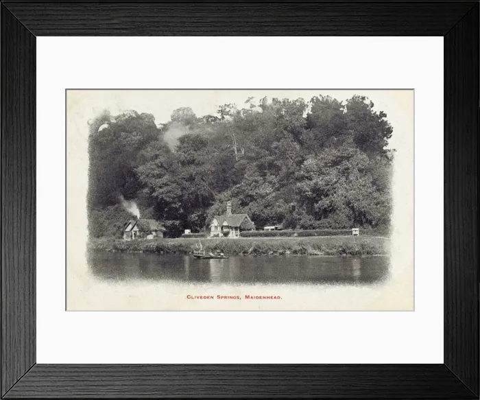 Framed Print : Cliveden Springs, Maidenhead, Berkshire Framed Print : Cliveden Springs, Maidenhead, Berkshire