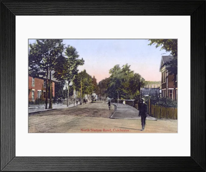 Framed Print : North Station Road, Colchester, Essex Framed Print : North Station Road, Colchester, Essex