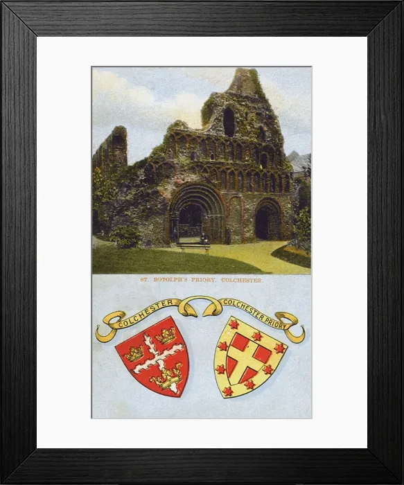 Framed Print : Colchester, Essex - St. Botolphs Priory Framed Print : Colchester, Essex - St. Botolphs Priory