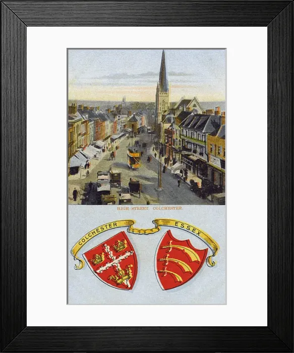 Framed Print : Colchester, Essex - High Street Framed Print : Colchester, Essex - High Street