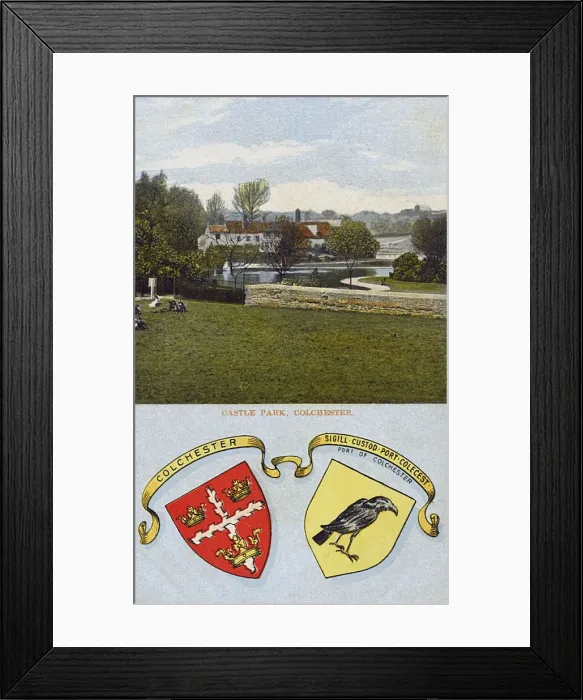 Framed Print : Colchester, Essex - Castle Park (Gardens) Framed Print : Colchester, Essex - Castle Park (Gardens)