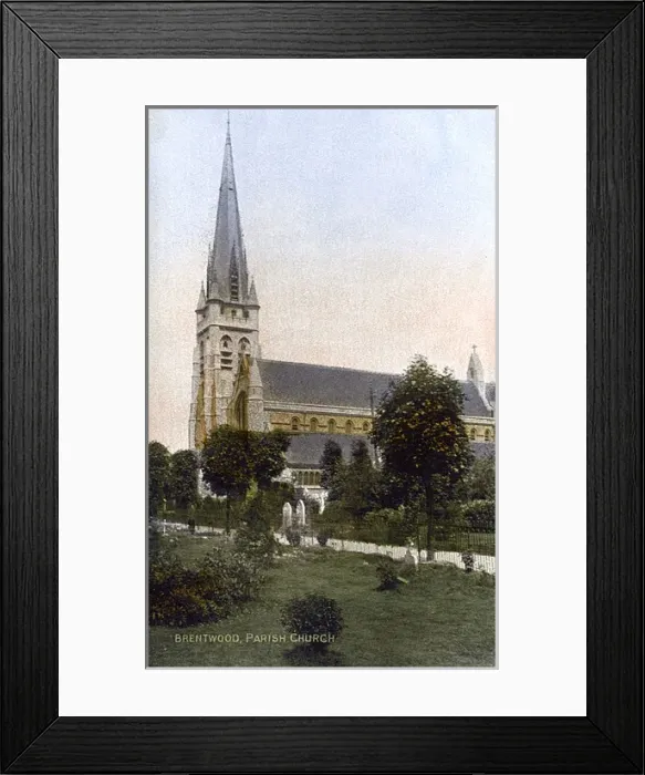 Framed Print : Parish Church St. Thomas of Canterbury, Brentwood, Essex Framed Print : Parish Church St. Thomas of Canterbury, Brentwood, Essex