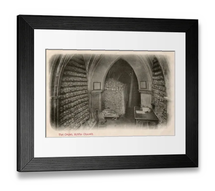 Framed Print : Hythe, Kent - St Leonards Church - Ossuary Framed Print : Hythe, Kent - St Leonards Church - Ossuary
