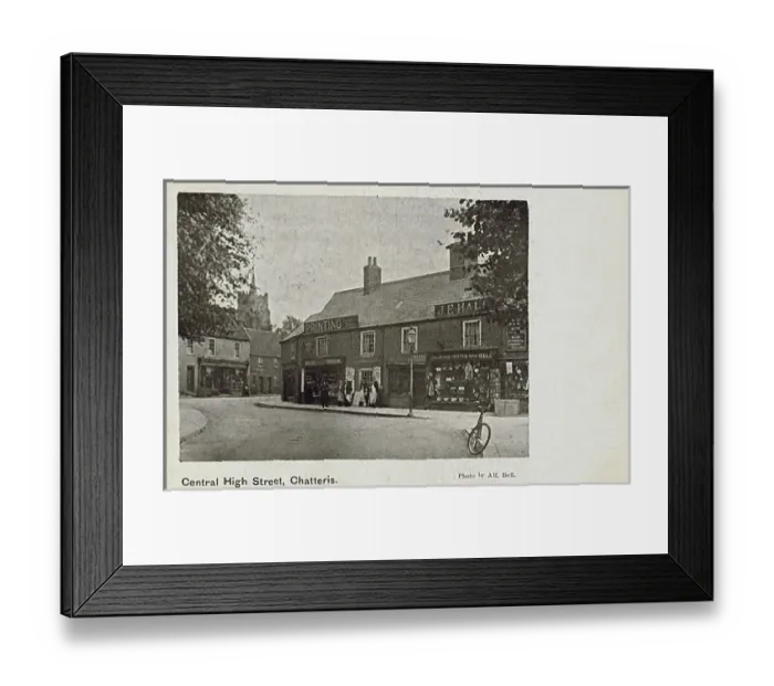 Framed Print : Central High Street - Chatteris - Cambridgeshire Framed Print : Central High Street - Chatteris - Cambridgeshire