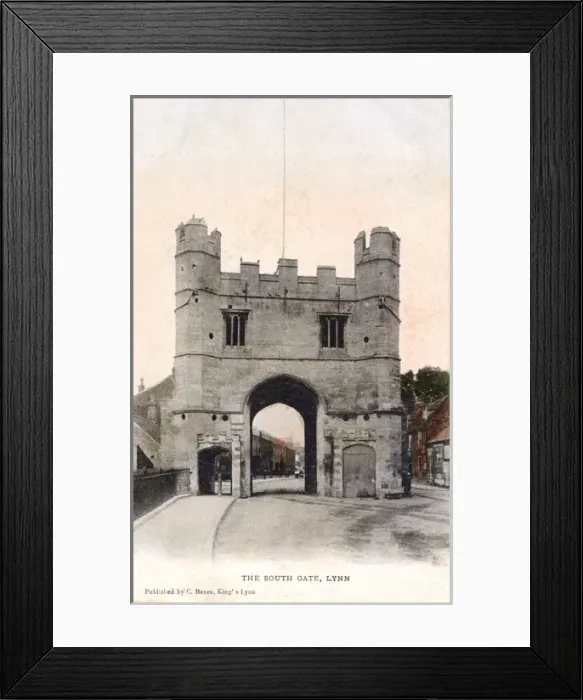 Framed Print : The South Gate - Kings Lynn, Norfolk Framed Print : The South Gate - Kings Lynn, Norfolk