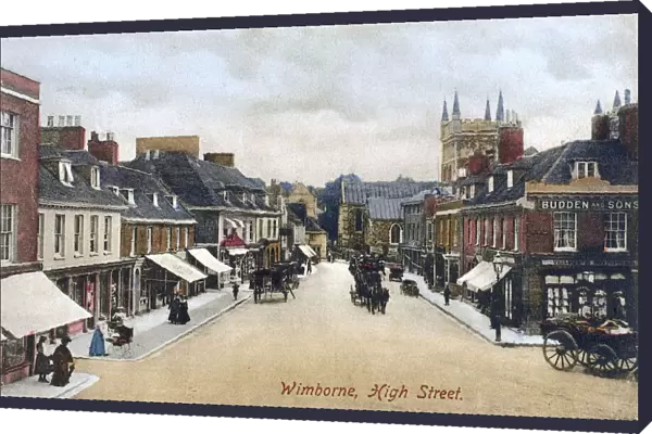Wimborne Minster, Dorset - The High Street