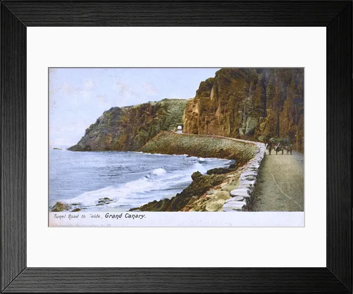 Framed Print : Canary Islands - Gran Canaria - Tunnel Coast Road to Telde Framed Print : Canary Islands - Gran Canaria - Tunnel Coast Road to Telde