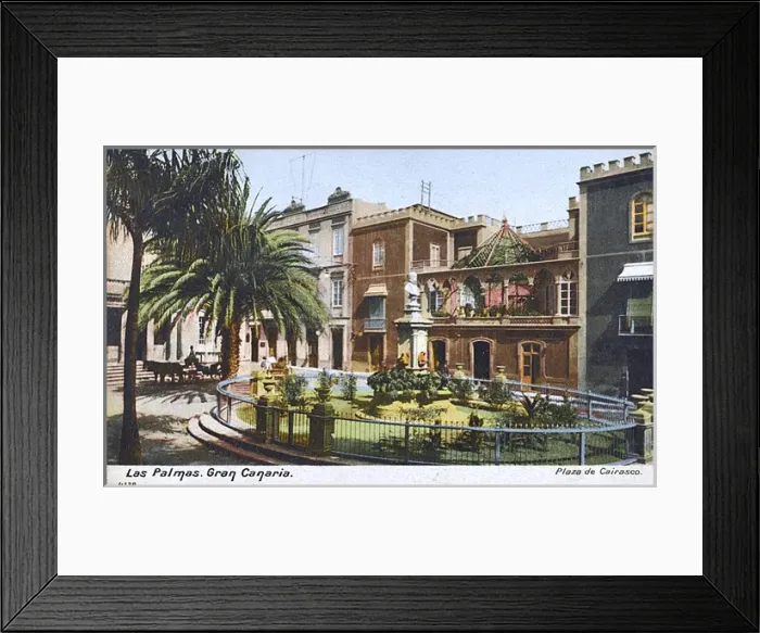 Framed Print : Canary Islands - Gran Canaria, Las Palmas, Plaza de Cairasco Framed Print : Canary Islands - Gran Canaria, Las Palmas, Plaza de Cairasco