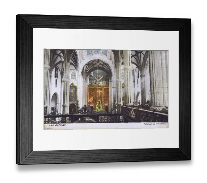 Framed Print : Canary Islands - Gran Canaria, Las Palmas, Cathedral Framed Print : Canary Islands - Gran Canaria, Las Palmas, Cathedral