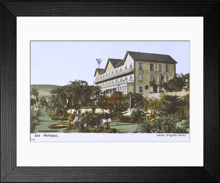 Framed Print : Canary Island, Gran Canaria, Las Palmas, Santa Brigida Hotel Framed Print : Canary Island, Gran Canaria, Las Palmas, Santa Brigida Hotel