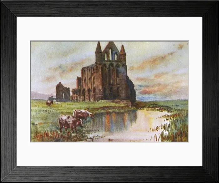 Framed Print : Ruin of Whitby Abbey, North Yorkshire Framed Print : Ruin of Whitby Abbey, North Yorkshire