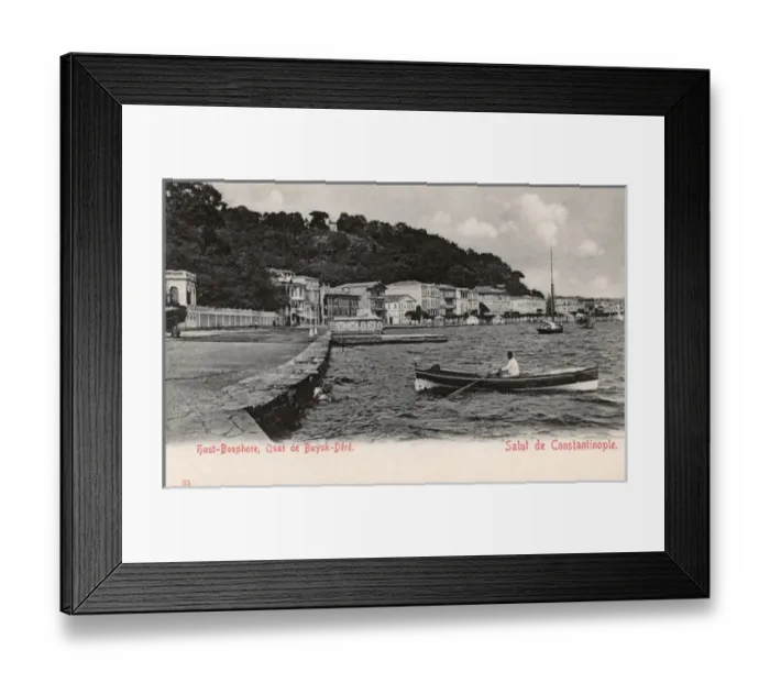 Framed Print : The Bosphorus, Istanbul, Turkey - Buyukdere Framed Print : The Bosphorus, Istanbul, Turkey - Buyukdere