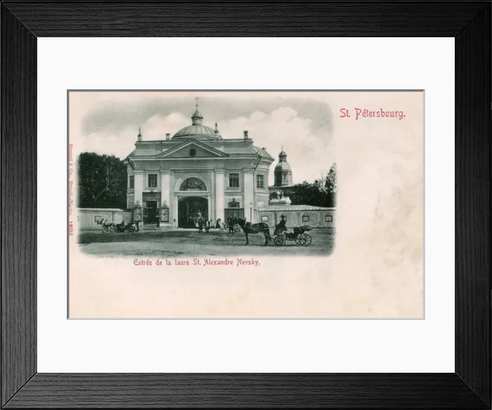 Framed Print : Alexander Nevsky Monastery (Lavra), St Petersburg, Russia Framed Print : Alexander Nevsky Monastery (Lavra), St Petersburg, Russia