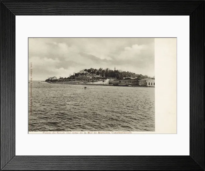 Framed Print : Seraglio Point - Constantinople, Turkey Framed Print : Seraglio Point - Constantinople, Turkey