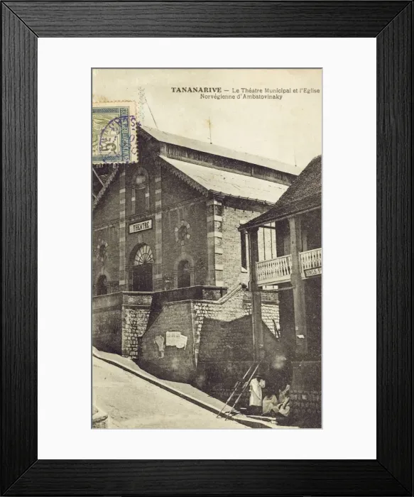 Framed Print : Madagascar - Tananarive - The Municipal Theatre Framed Print : Madagascar - Tananarive - The Municipal Theatre