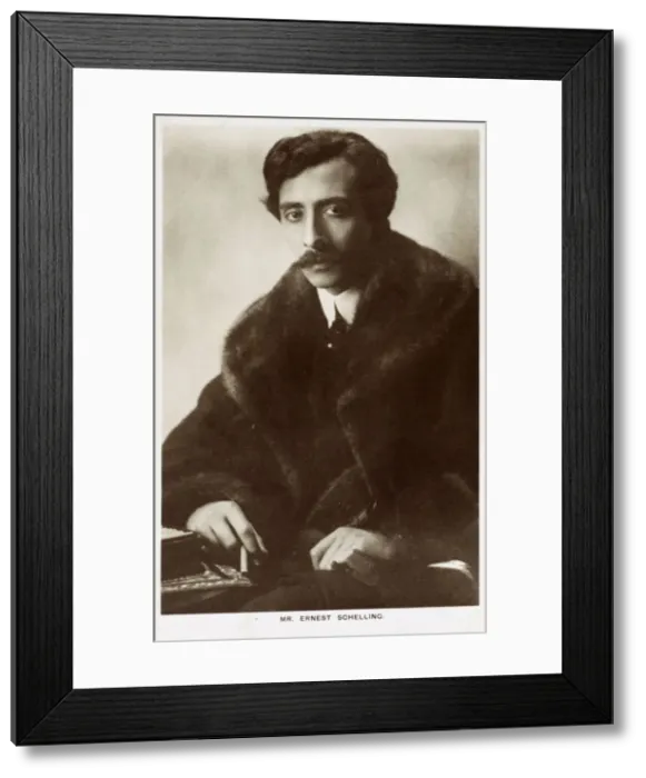 Framed Print : American Pianist and Composer Ernest Schelling Framed Print : American Pianist and Composer Ernest Schelling
