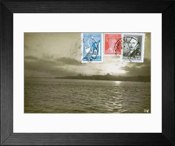 Framed Print : View of the European side of the Bosphorus from Asian side Framed Print : View of the European side of the Bosphorus from Asian side
