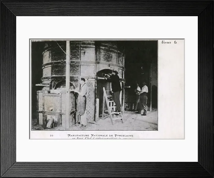 Framed Print : France - Sevres Porcelain Manufacture - The Kiln Framed Print : France - Sevres Porcelain Manufacture - The Kiln