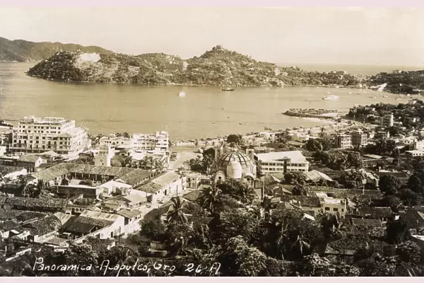 Panorama of Acapulco, Mexico