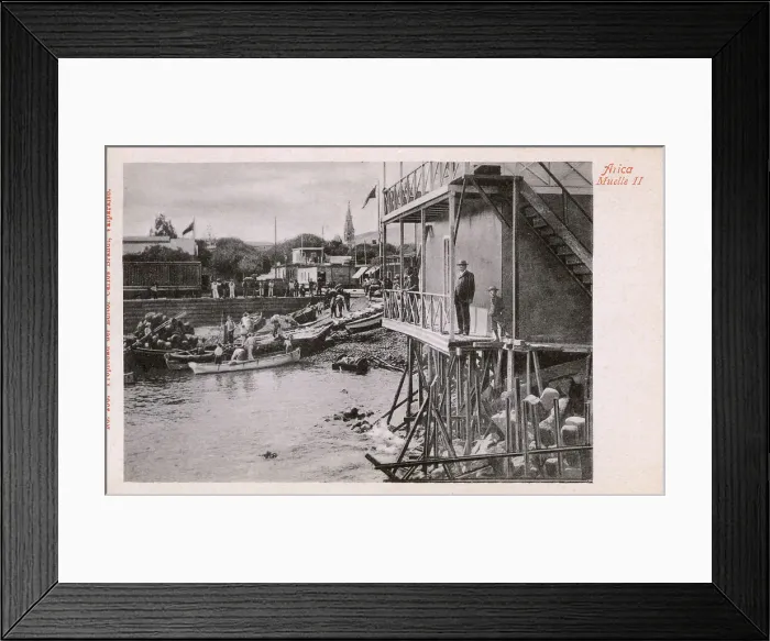 Framed Print : Arica, Chile - Dock II